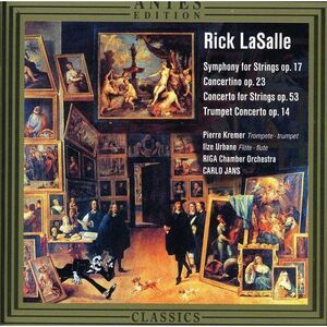 Lasalle / Jans / Riga Chamber Orchestra - Sym for Strings Op 17 / Concertino Op